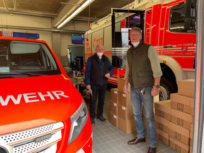 Ukraine Krieg - NutriDual spendet medizinische und technische Hilfsgüter im Wert von 50.000 EUR