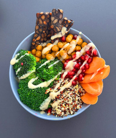 Goldene Buddha Bowl - vegan