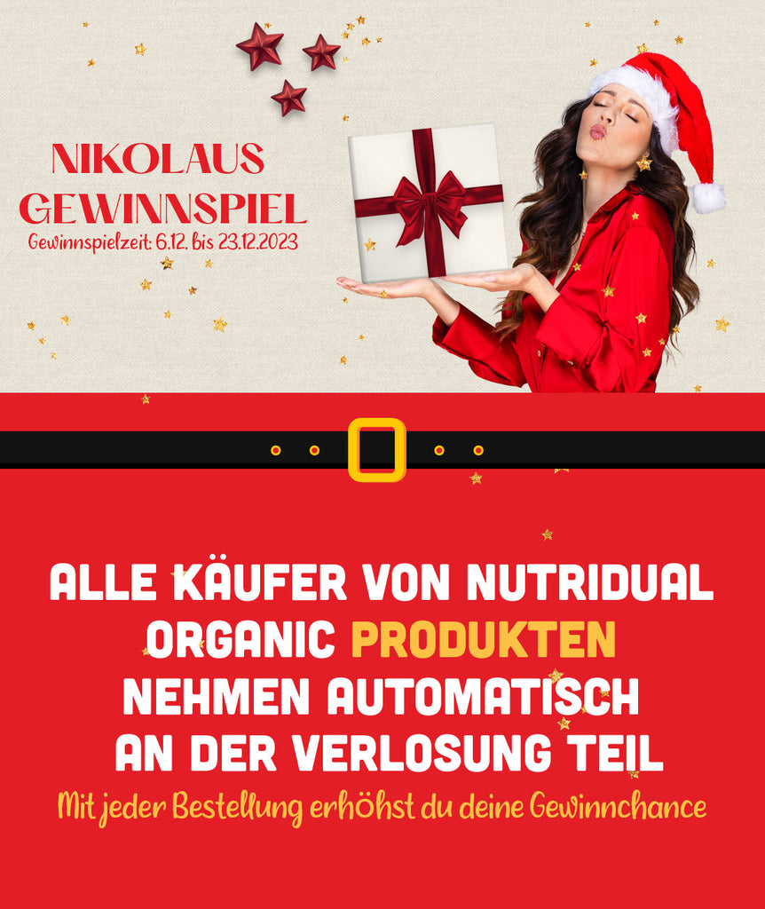 Nikolaus Gewinnspiel bei NUTRIDUAL!