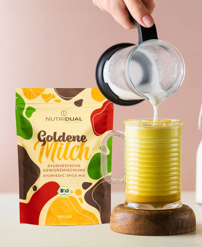 Bio Goldene Milch Pulvermischung