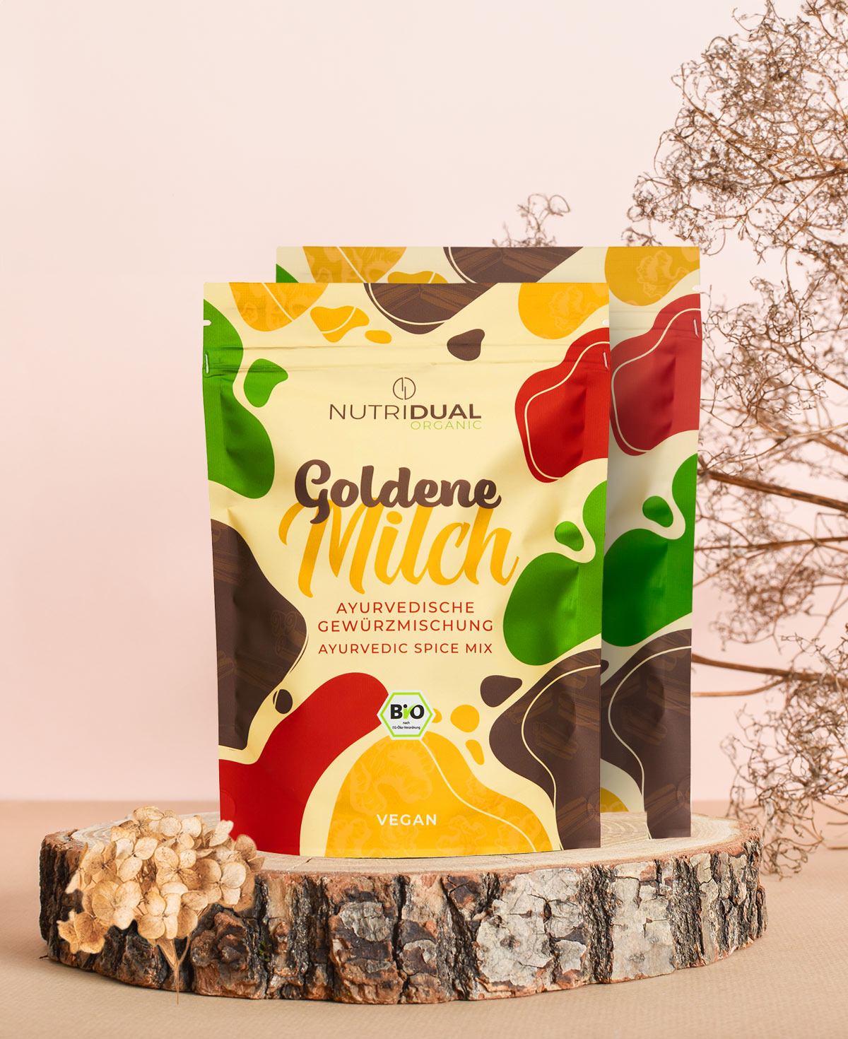 Bio Goldene Milch Pulvermischung